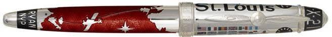 The Spirit of St. Louis - David Oscarson The Spirit of St. Louis Charles Lindbergh Sunset Fountain Pen